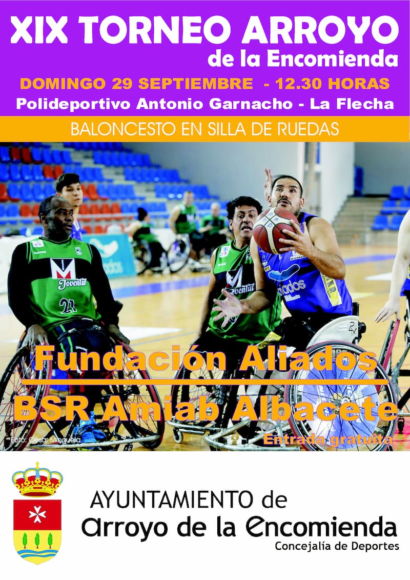 XIX Torneo Arroyo de la Encomienda de Baloncesto en Silla de Ruedas