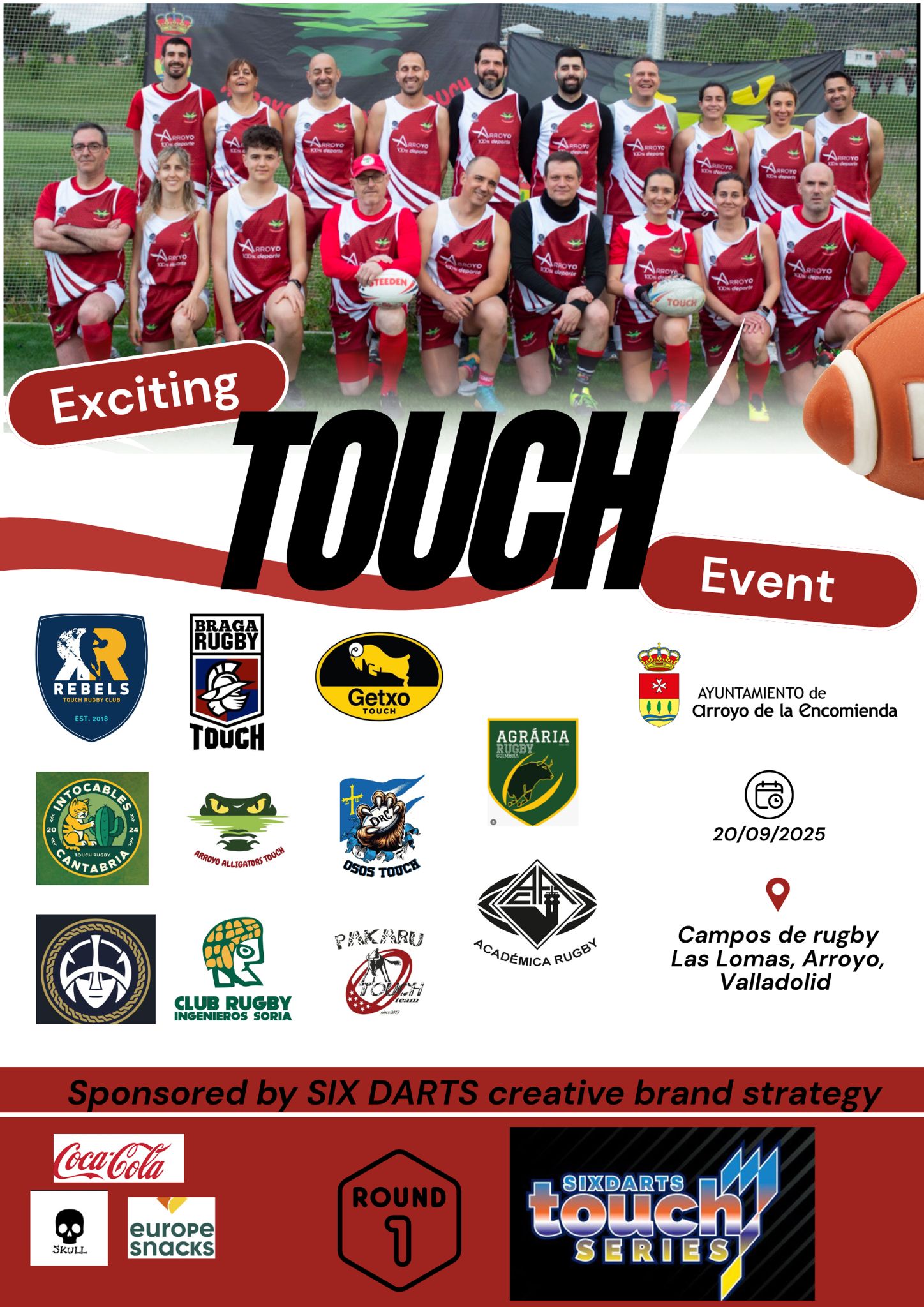 Rugby Touch: Six Dart Series