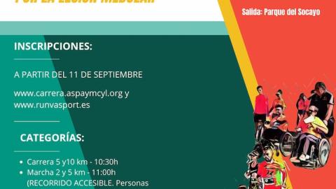 II Carrera Inclusiva Aspaym CyL, por la lesión medular 