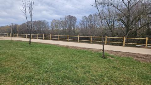 Concluye la obra de estabilización de los taludes del río Pisuerga tras una inversión de 128.183 euros