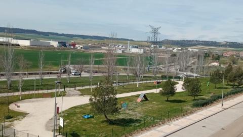 Parque canino de Las Lomas.