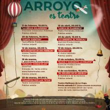 Nueva programación de “Arroyo es Teatro”