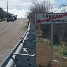 Señal de entrada a Arroyo de la Encomienda.