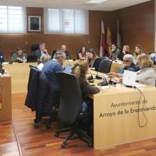 Pleno del Ayuntamiento de Arroyo de la Encomienda.