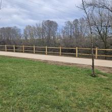 Concluye la obra de estabilización de los taludes del río Pisuerga tras una inversión de 128.183 euros