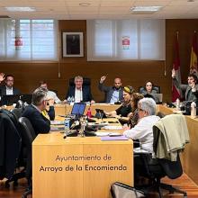 Pleno del Ayuntamiento de Arroyo de la Encomienda.