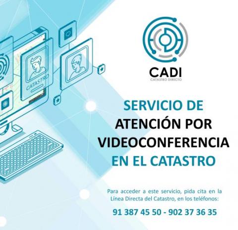 Servicio de atención por videoconferencia en el Catastro